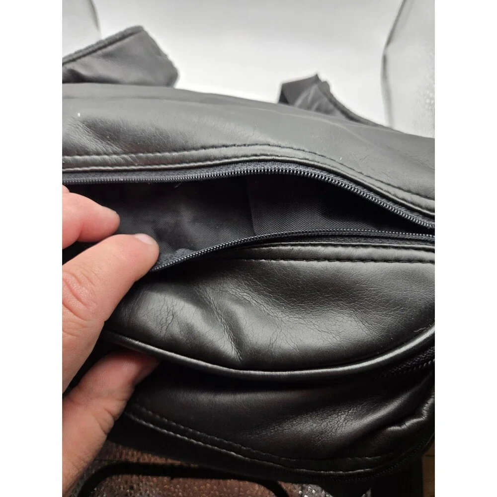 ambico camera bag . Leather Three Compartments